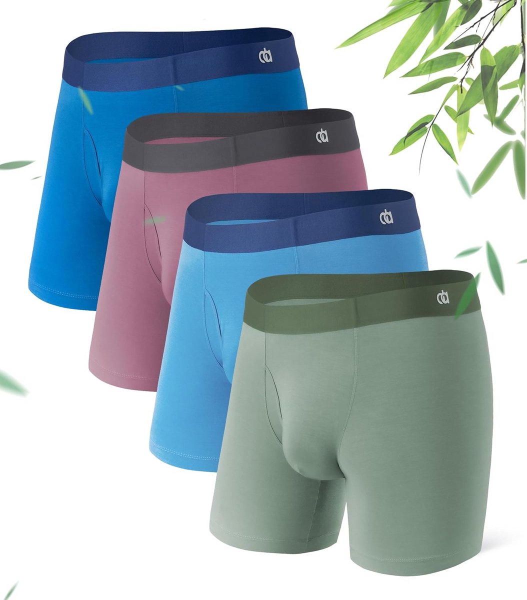 Heren Boxershorts met Zak Ondergoed Microvezel Modal Multipack Retroshorts