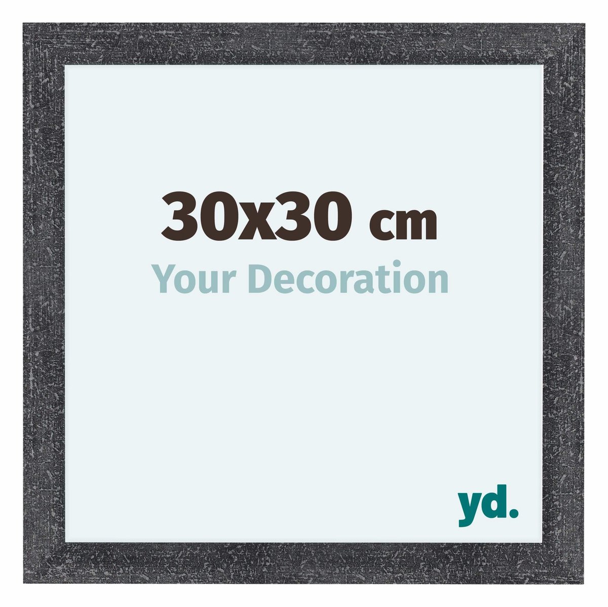 yd. Your Decoration - Fotolijst 30x30 cm - MDF - Grijs Geveegd - Como