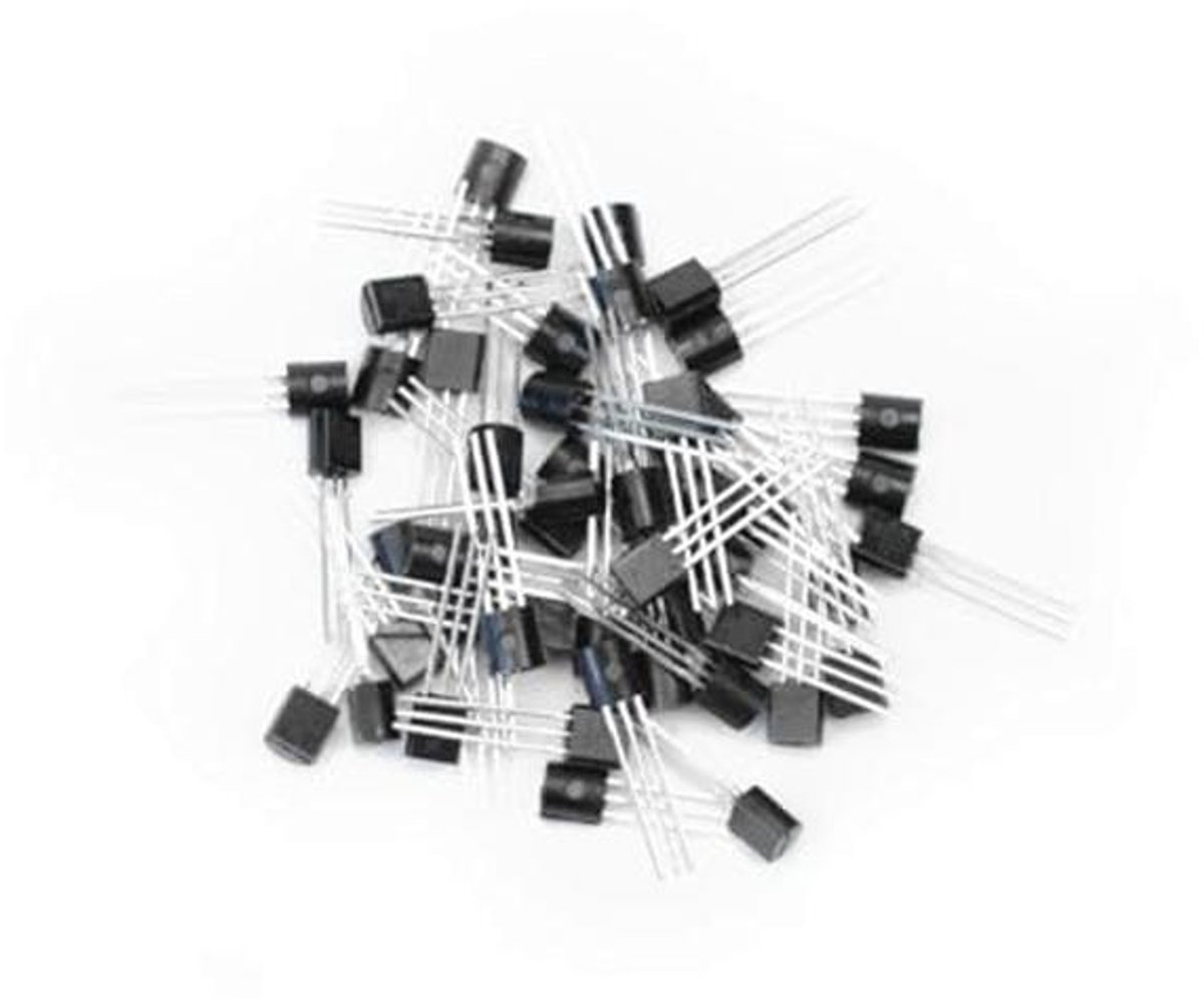50 Stuks BJT Power Transistors - 2N2222 NPN Algemeen Doel Transistors