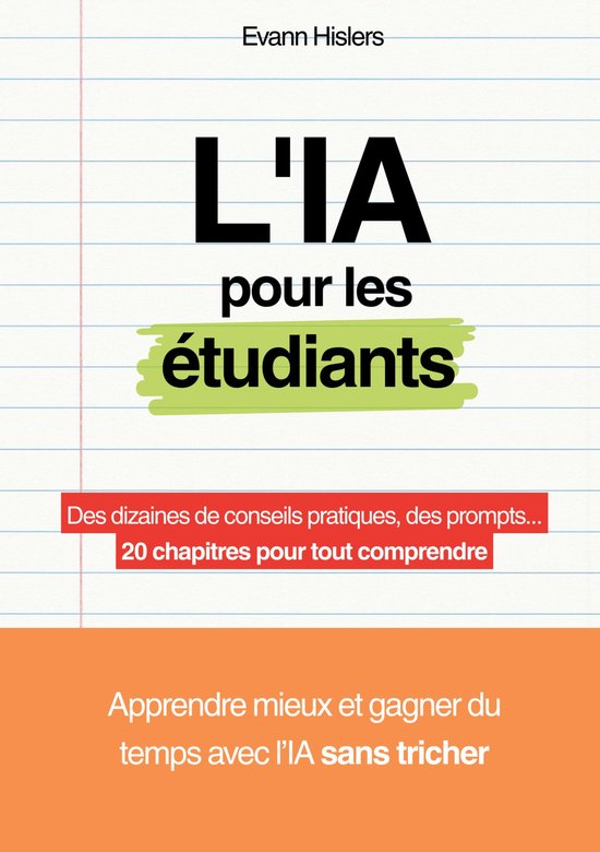L'IA pour les étudiants (ebook), Evann Hislers | 9782322647576 | Boeken ...
