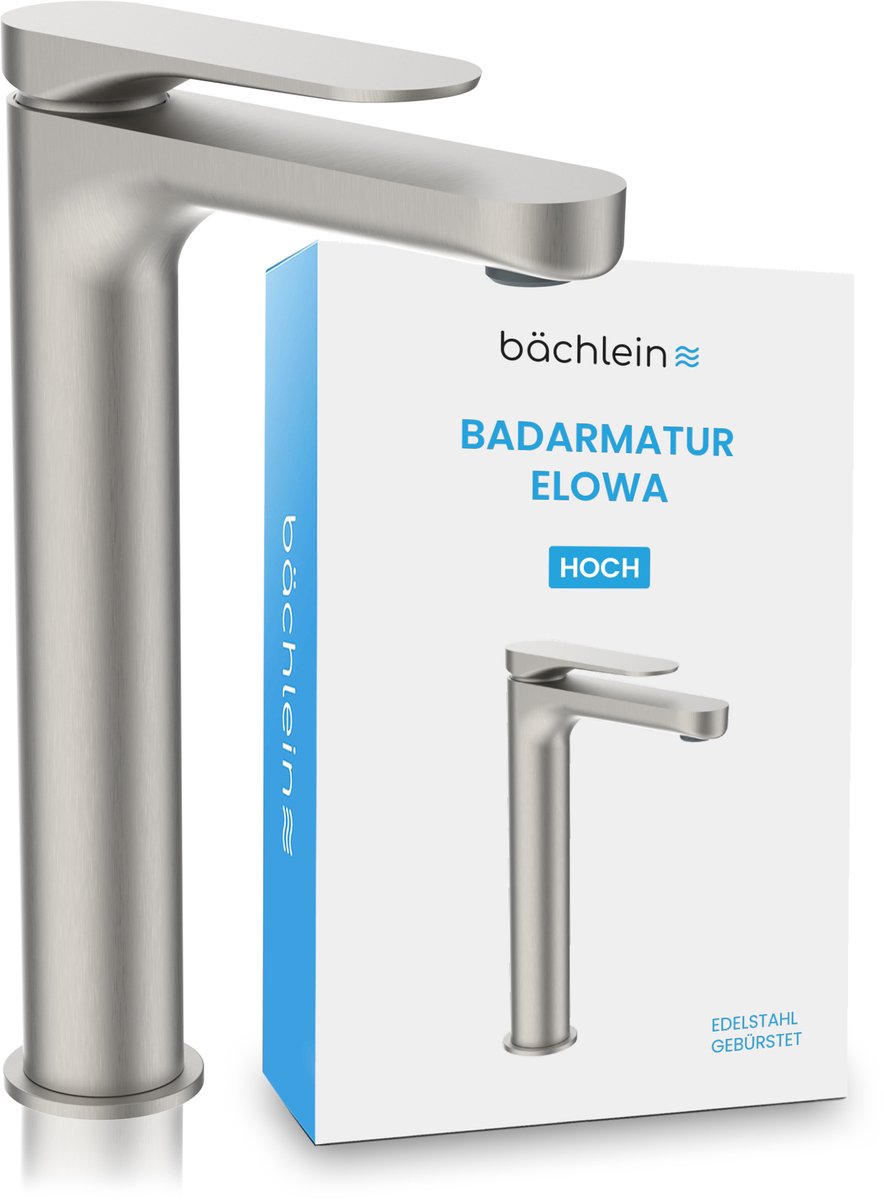 Bächlein – Design-badkamerarmatuur – Elowa – Hoge uitvoering