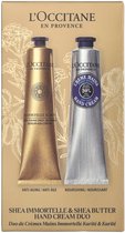 L'Occitane Hand Cream Duo Set 150 ml - 2x75ml - Shea Immortelle/Shea Butter