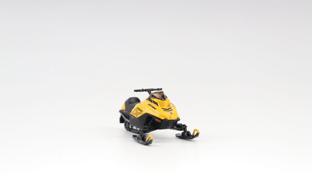 Ski-Doo MXZ Blizzard (Trail Segment) + MXZ 120cc (Kid's Model) - BRP - Diecast Masters - Schaalmodel 1:32 - Snow Scooter