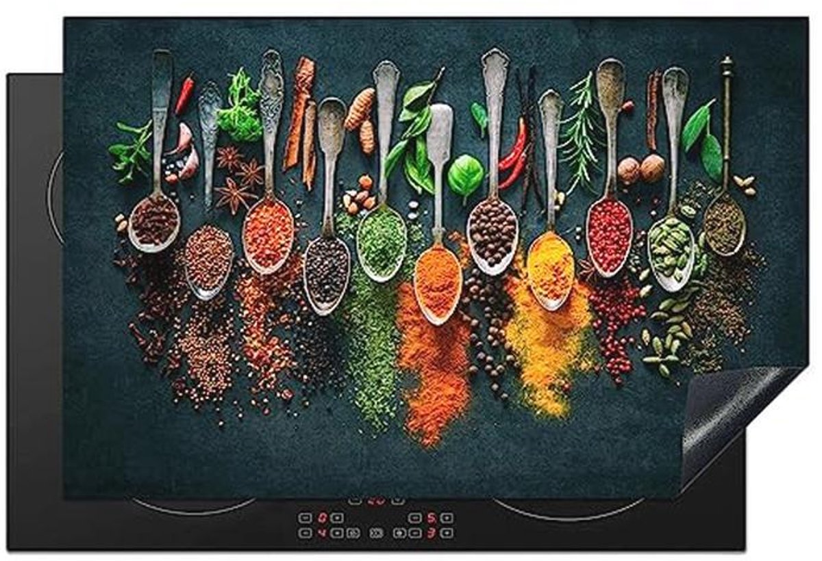 Inductiebeschermer 80x52cm - Keuken Decoratie en Antislip Mat voor Kookplaat
