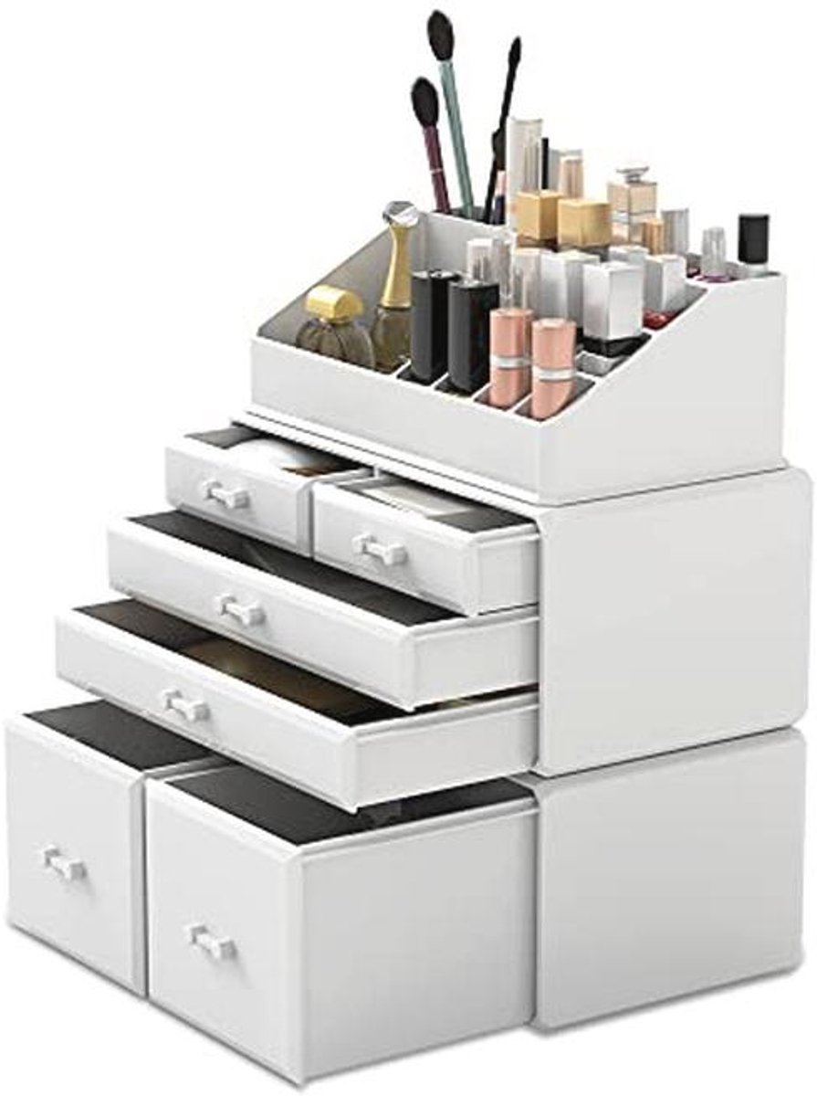 Make-up Organizer met 6 Laden - Cosmetische Opbergdoos voor Kappers en Thuis