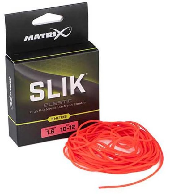 Fox Matrix SLIK Elastic 8m (1.6 mm) Red 10-12 van Fox Matrix — afbeelding 3