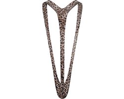 Sexy V-string zwempak voor heren - Grappige bodysuit voor vrijgezellenfeesten en verkleedfeesten