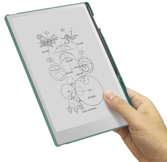 Xuanbeier Protective Case Compatible with Remarkable Paper Pro 11.8 inch with Pen Holder and Auto Sleep/Wake Function, Flower van Merkloos — afbeelding 2