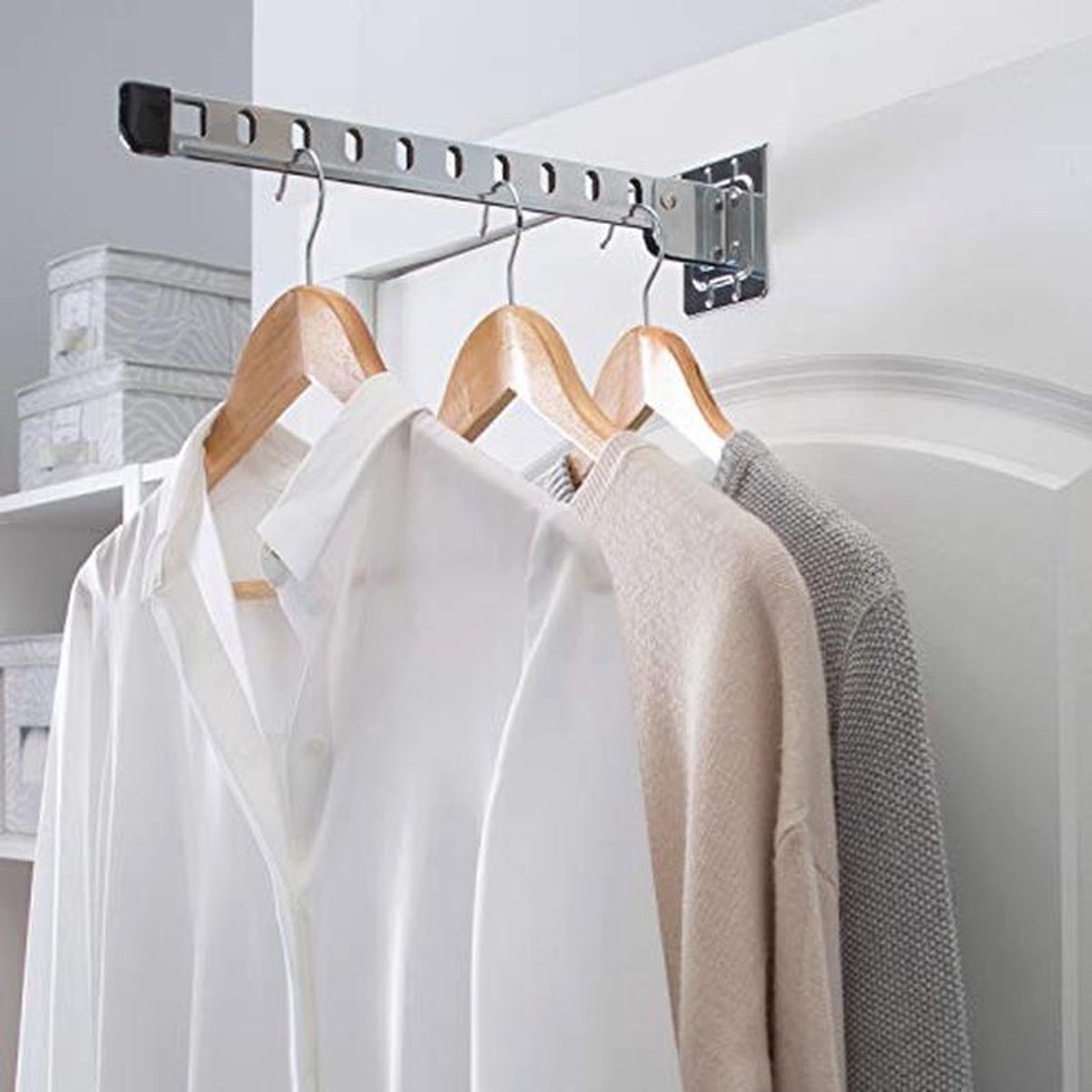 Overdeurhanger voor Kleding - Ruimtebesparende Oplossing voor Kasten