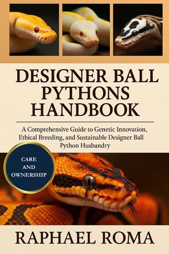 Designer Ball Pythons Handbook, Raphael Roma | 9798273600706 | Boeken | bol