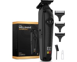 Wellshave Tondeuse Mannen Sharpline - Tondeuse voor Mannen - Baardtrimmer - Trimmer - Haartrimmer Mannen - Haar Tondeuse - Kerst Cadeautjes
