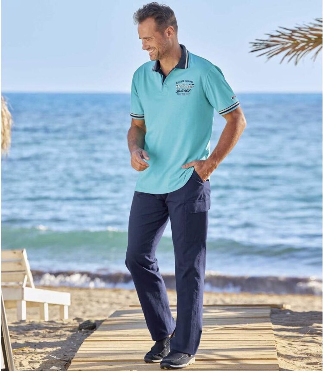 ATLAS FOR MEN - Cargobroek Season relax - Heren - Verkrijgbaar in grote maten - 3XL
