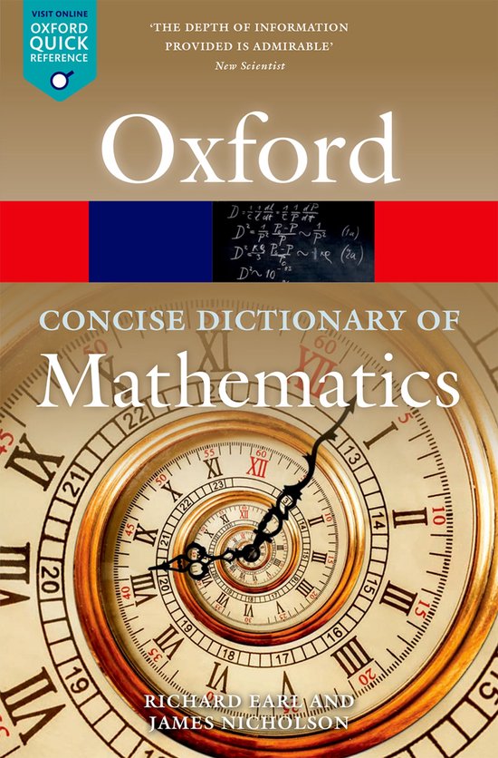 Oxford Quick Reference-The Concise Oxford Dictionary of Math ... - cover