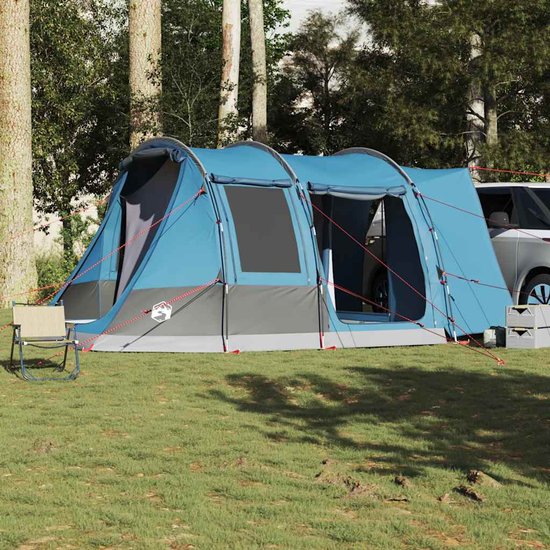 vidaXL - Autotent - 2-persoons - waterdicht - blauw van Vidaxl — afbeelding 3