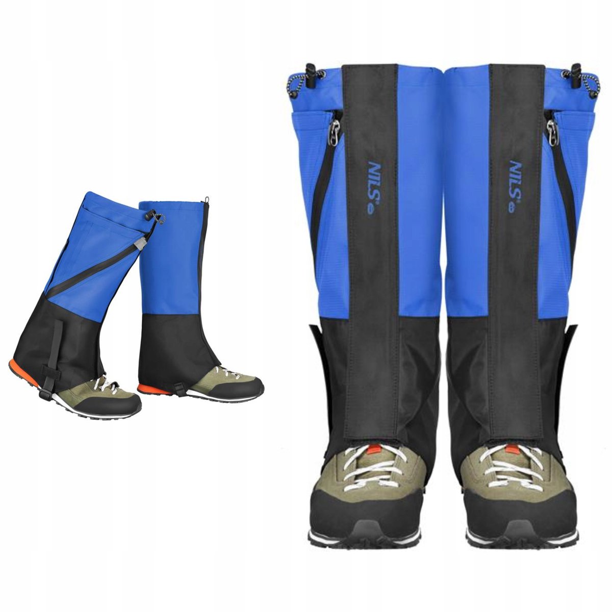 Nils Camp Stuptuty NC17112 Blauwe Nylon Schoenen & Beenbeschermers