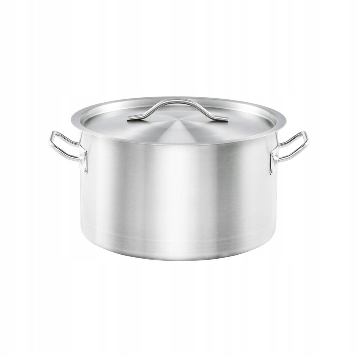 Stalen Kookpan met Deksel 24cm 6.1L voor Professioneel Gebruik