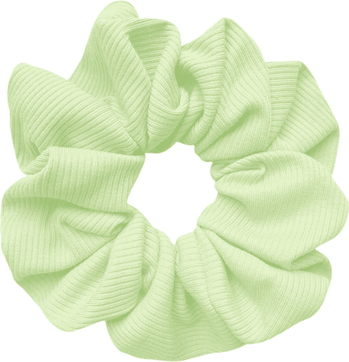 Planet Pink - Scrunchie pastel groen