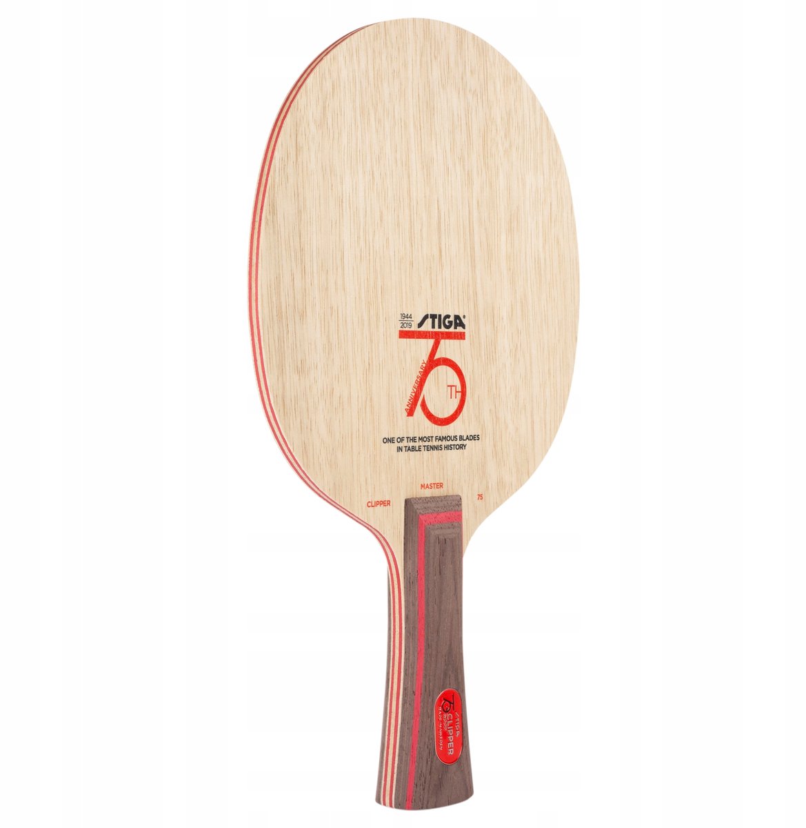 STIGA Clipper 75 Master Limited Edition Tafeltennisbatje