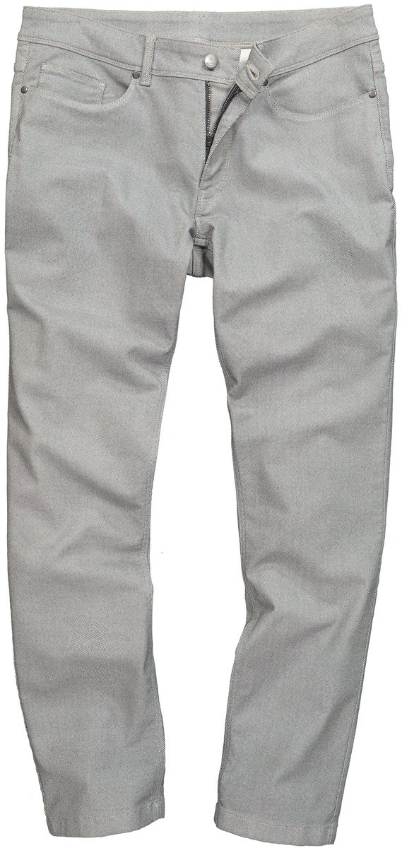 Boston Park - Heren - Jeans FLEXLASTIC® Buik-Fit Regular Fit structuur - Kiezel - Maat 68