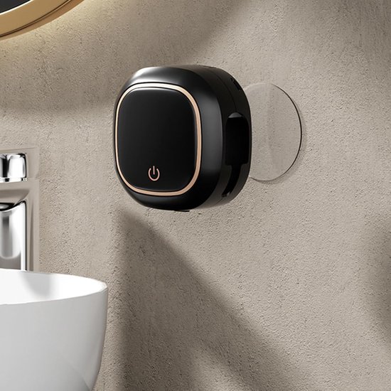 Foto: Tandenborstel sterilisator uv draagbare mini tandenborstelhouder slimme magneet sterilisator 2 tandenborstels wandgemonteerde sterilisator verbeter de uv c lichte houder van de mondzorg voor