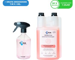FRM Probiotica Sanitair startpakket - Natuurlijk, Veilig & Krachtig - Werkt 7 dagen door - Voor Badkamer & Toilet