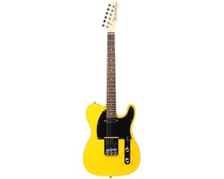 Elektrische gitaar - Met gratis lessen - Fazley FTL218 - Geel