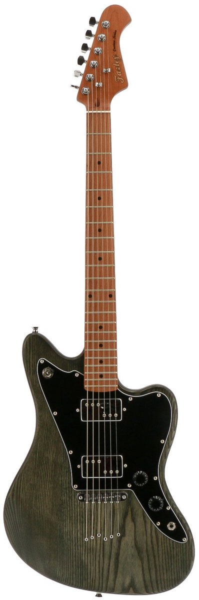 Fazley Outlaw Series Maverick Plus HH Black elektrische gitaar met gigbag