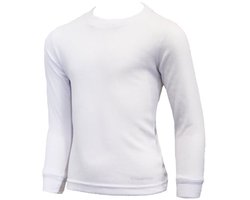Campri Thermoshirt lange mouw - Sportshirt - Junior - Maat 104 - Wit