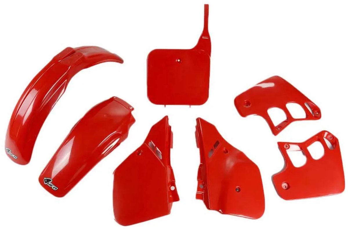 Ufo Honda Cr 250 1988-1989 Hokit092-061 Plastic Set Rood
