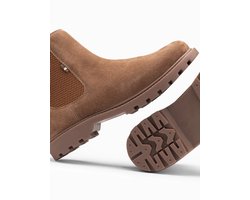 Italian Style - Heren Schoenen - Lichtbruin - Suede - Italia Moda