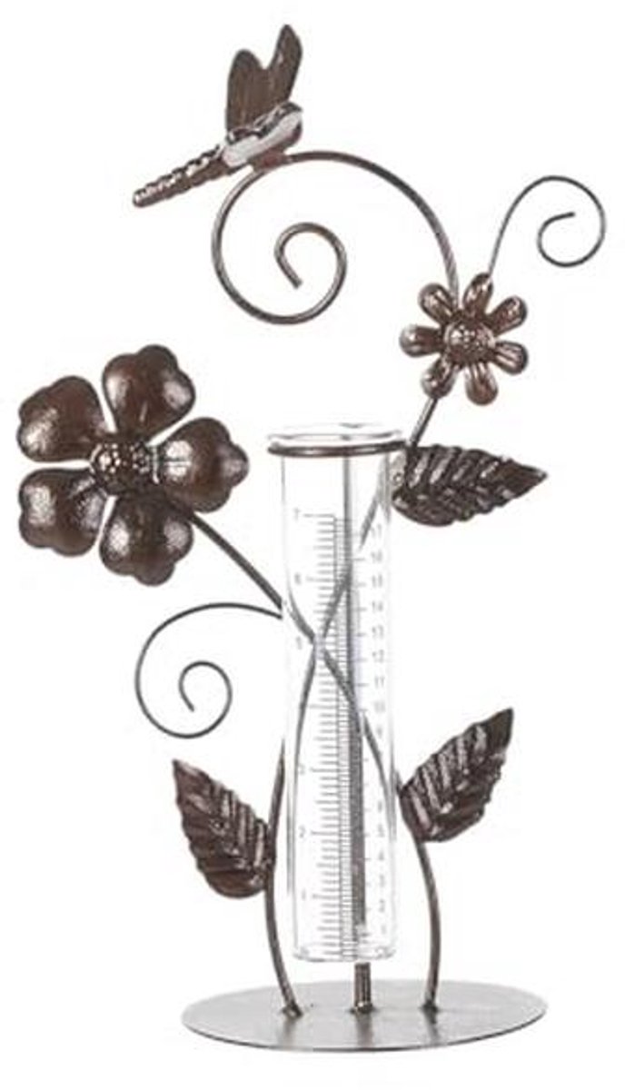Regenmeter Tafelblad voor Lente Bezoek