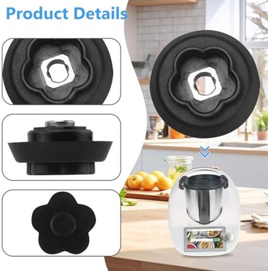 Koppelingsgeleiders en Tandwielen voor Monsieur Cuisine Mixers - 5 Rassen — afbeelding 2