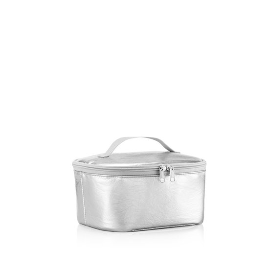 Reisenthel Coolerbag S Pocket Koeltas - 2,5L - Silver Crackle Zilver van Reisenthel — afbeelding 2