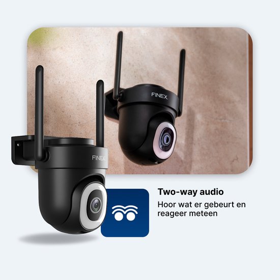 Bosch Smart Home Buitencamera II – 1080p HD, Alarm, Designlamp, Alexa-compatibel – Geen Maandelijkse Kosten