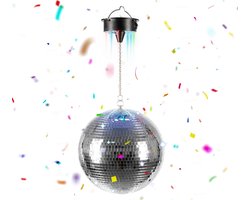 Discobal - 20 cm - met motor en led-licht