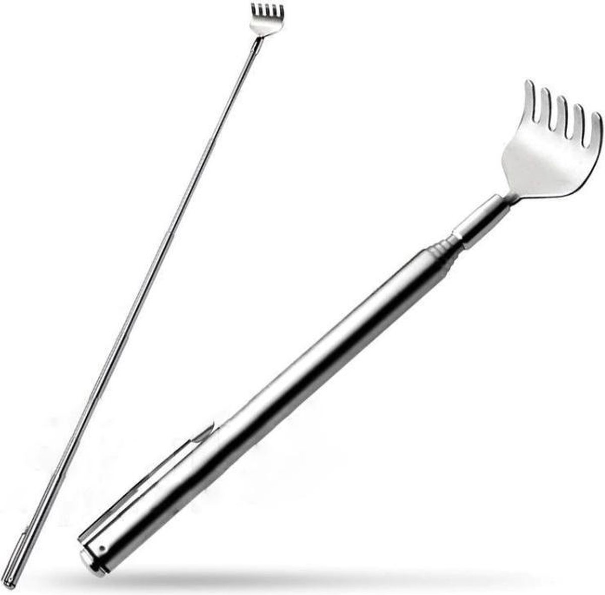 2 Stuks penvormige Verstelbare ruggenkrabber - ruggenkrabber - rugmassage - Uitschuifbare - telescopische