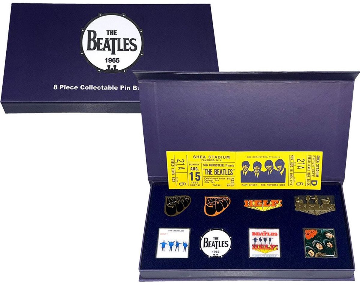 The Beatles - 1965 Pin - Multicolours