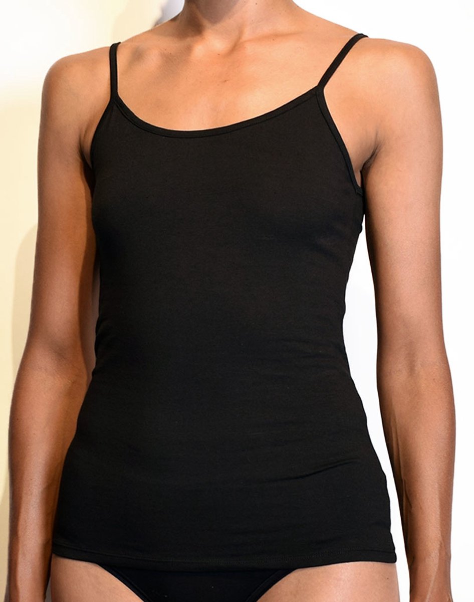Giuliano Basic Singlet | Zwart | Dames | XXL