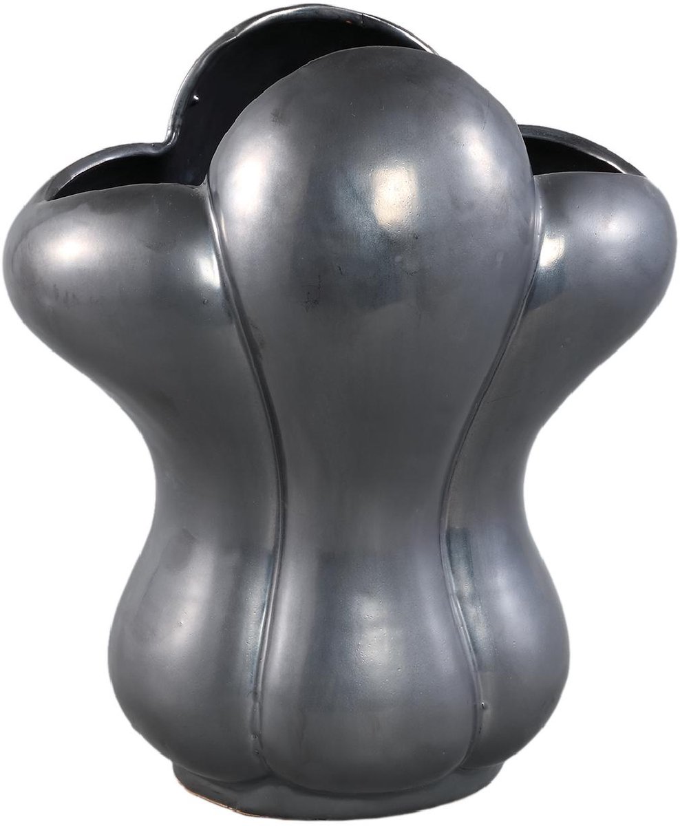PTMD Vaas Mellie - Zwart - 29x22x33.5cm