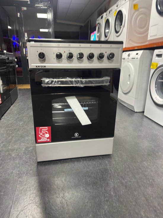 Elektrische Fornuis Kayzor zilver