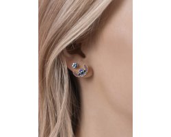 Peershardy Disney - Blue & Gold Stitch stud earrings / oorbellen set Jewelry