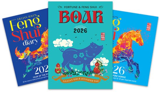 Set de 3 Boeken , Horoscope Cochon/Sanglier avec Almanach et Agenda 2025