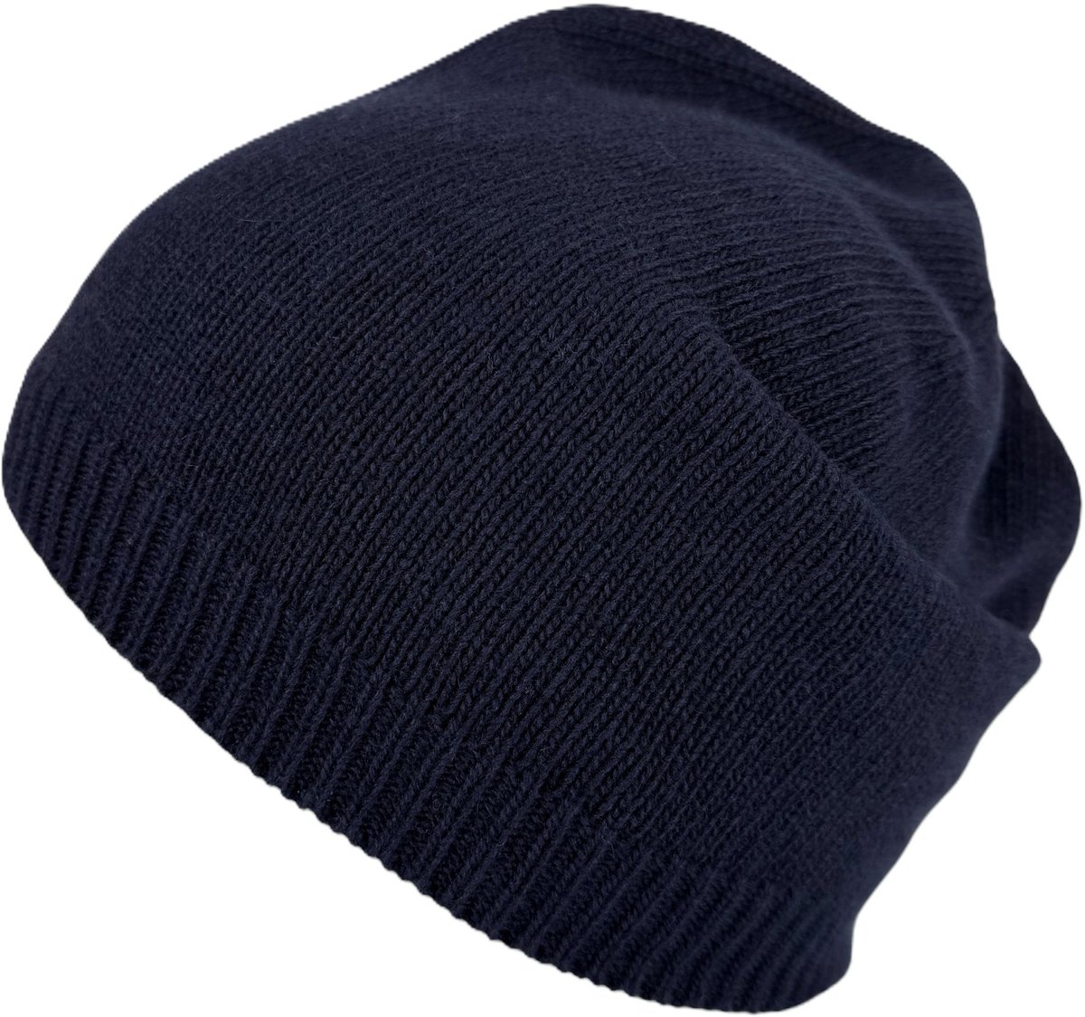 Warme Muts van Extra Fine Merino wol en Kasjmier - Made in Italy