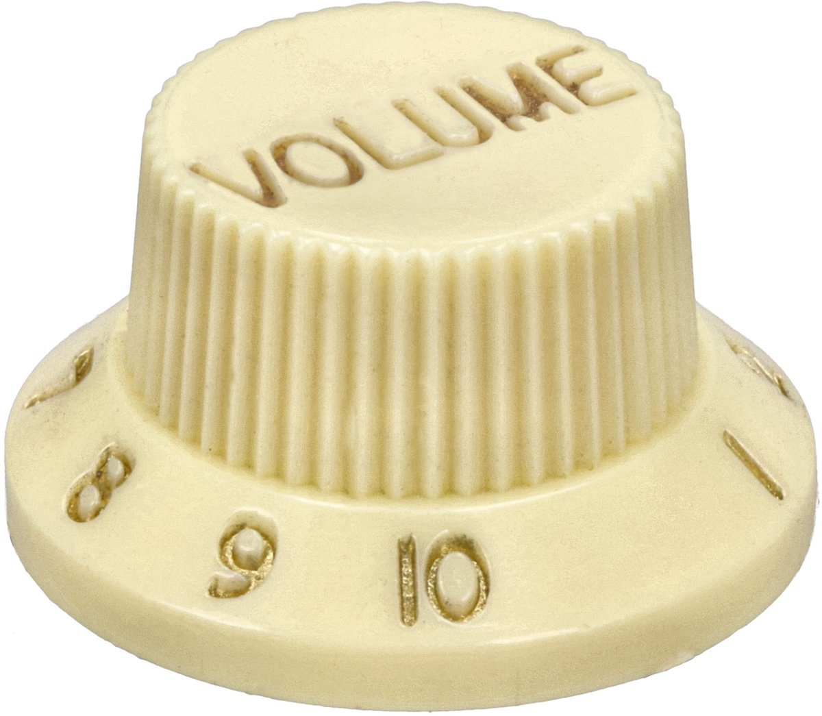 Potmeterknop voor gitaar ivory Fazley 10634
