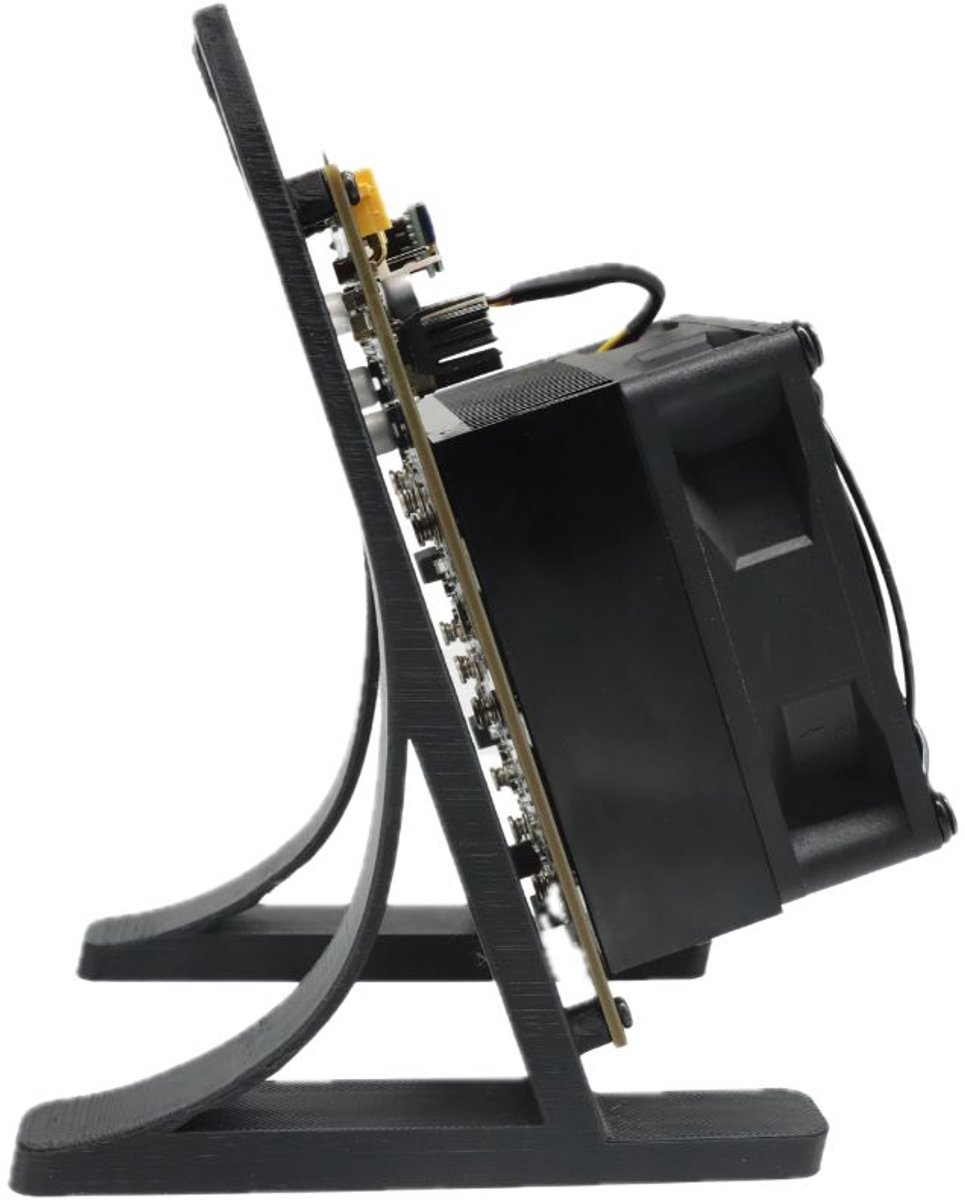 Bitaxe Supra Hex 701 - Inclusief Stand & EU Stekker - 2,4TH/s Bitcoin Miner - Solo miner - Zwart — cadeau in Cadeau-ideeën - foto 2