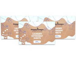 HappySoaps - Wasstrips Kwartaalbox 2+1 GRATIS - Witte Was