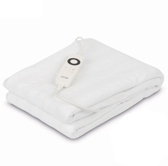 DistinQ Elektrische Onderdeken 100W 150x80 cm Wit - DistinQ - €34,95
