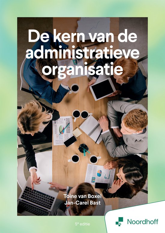 De kern van de administratieve organisatie - 5e editie - cover