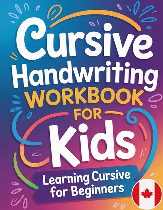 Cursive Handwriting Workbook for Kids - cover