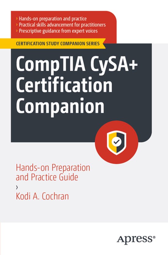 Certification Study Companion Series- CompTIA CySA+ Certific ... - cover
